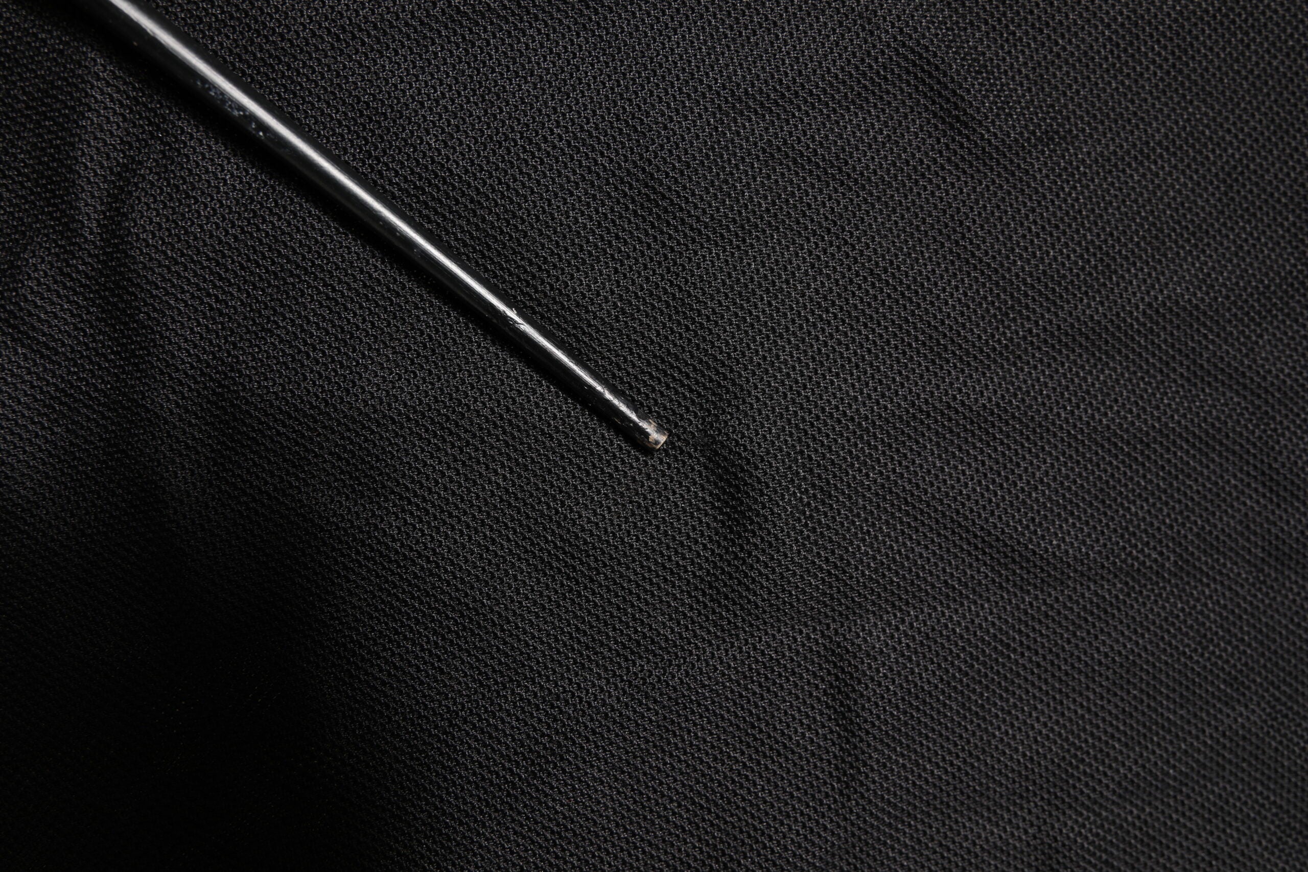 Dolce & Gabbana Black DG Silk V-neck Collared Polo T-shirt