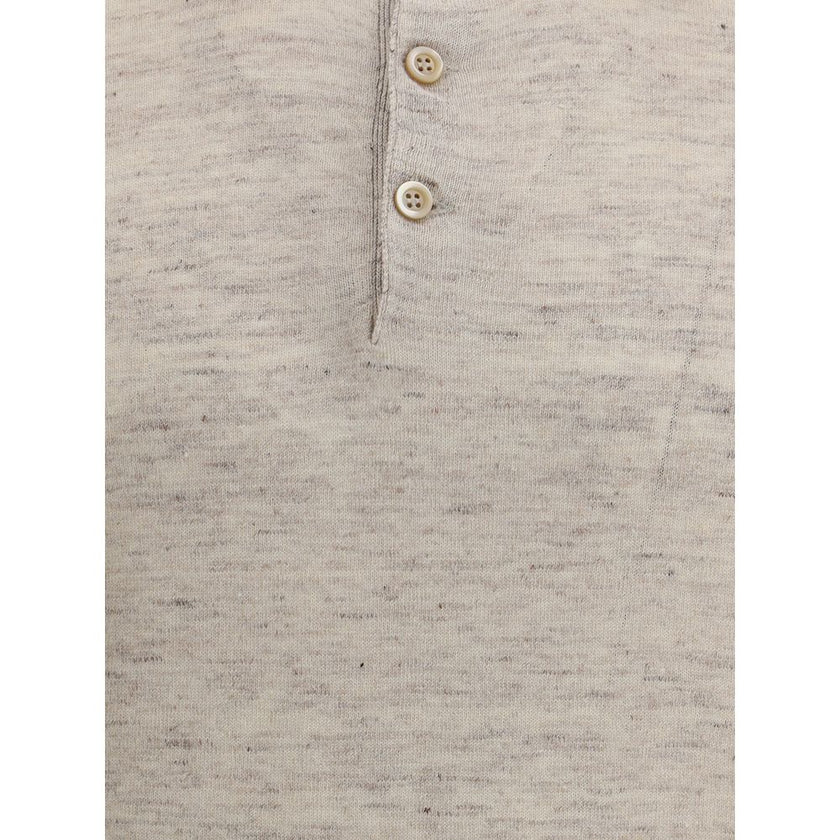 Brunello Cucinelli Linen Polo Shirt