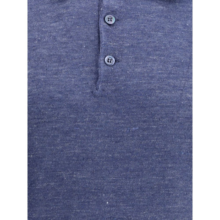 Brunello Cucinelli Linen Polo Shirt