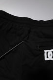 Dolce & Gabbana Black Cotton Jogger Sweatpants Pants