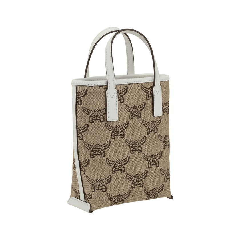 MCM Raffia Tote Bag