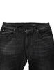 Dolce & Gabbana Black Cotton Stretch Skinny Jeans
