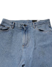 Dolce & Gabbana Blue Cotton Skinny Men Denim Mid Waist Jeans