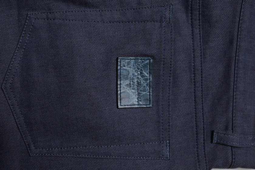 Dolce & Gabbana Dark Blue Cotton Stretch Skinny Denim Jeans