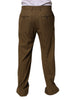 Dolce & Gabbana Brown Wool Straight Formal Dress Pants