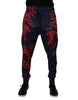 Dolce & Gabbana Dark Blue Corals Jogger Men Sweatpants Pants