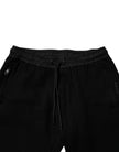 Dolce & Gabbana Black Cotton Blend Men Jogger Sweatpants Pants