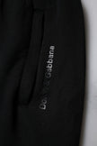 Dolce & Gabbana Black Cotton Blend Men Jogger Sweatpants Pants