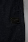 Dolce & Gabbana Black Jacquard Cotton Jogger Sweatpants Pants