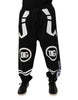 Dolce & Gabbana Black Logo Cotton Jogger Sweatpants Pants