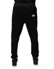 Dolce & Gabbana Black Logo Men Jogger Cotton Sweatpants Pants