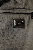 Dolce & Gabbana Brown Lambskin Leather Men Sweatpants Pants