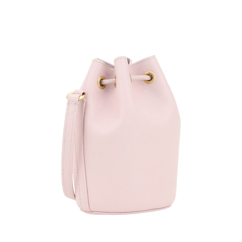 Valentino Garavani Mini Vlogo Drawstring Bucket Bag