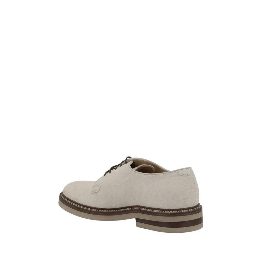 Brunello Cucinelli Suede Derby lace-up Shoes
