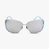 Porsche Design Gray Metal Sunglasses