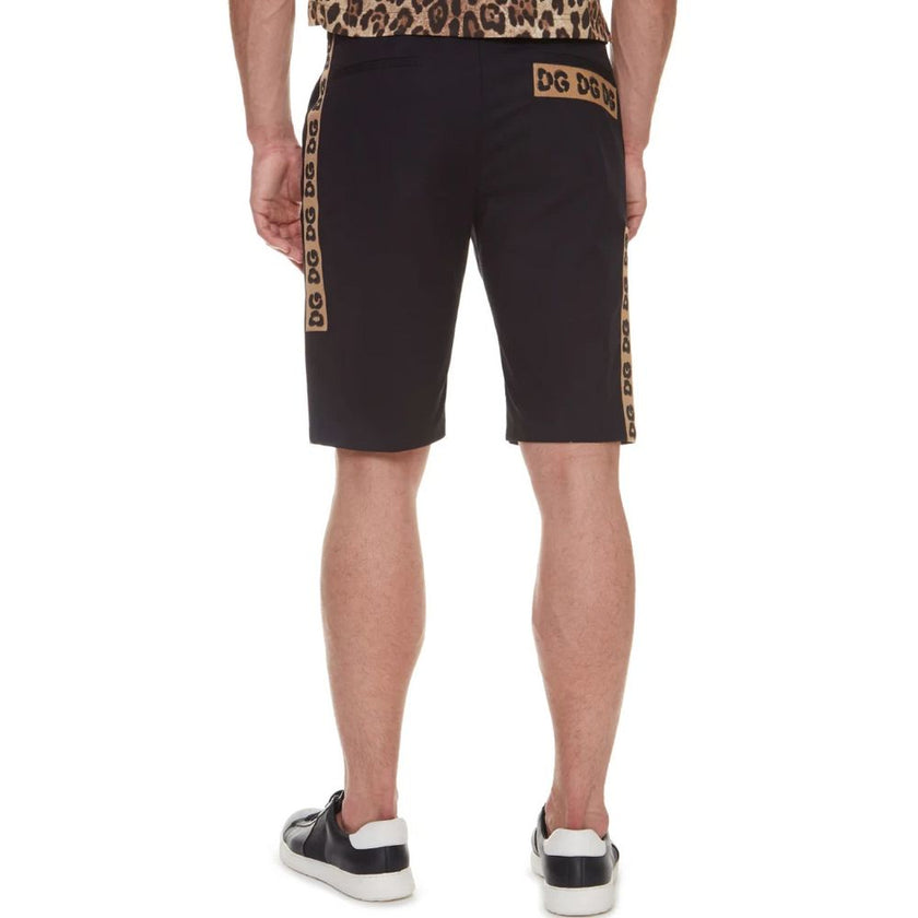Dolce & Gabbana Black Cotton Short