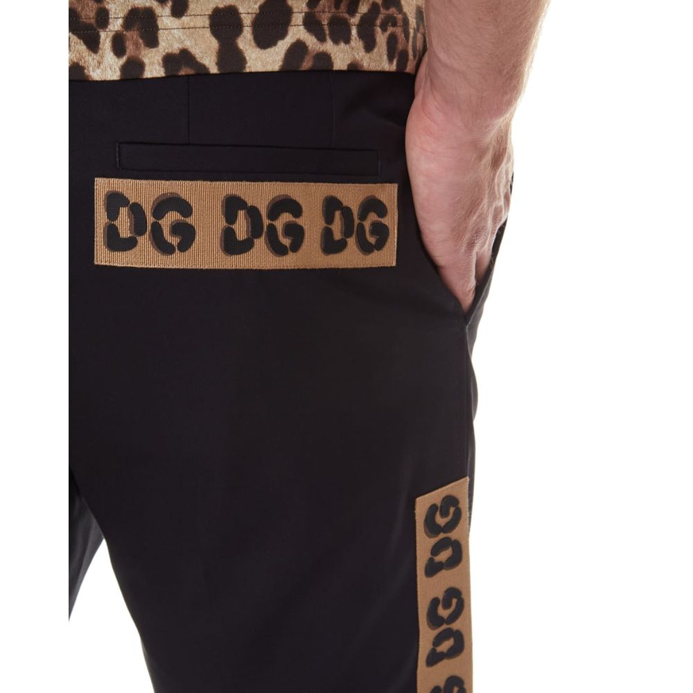 Dolce & Gabbana Black Cotton Short