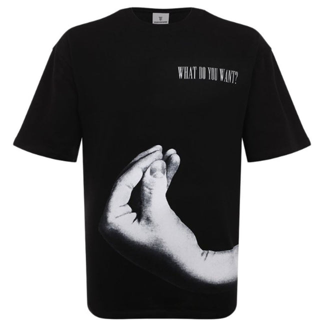Diego Venturino Black Cotton T-Shirt