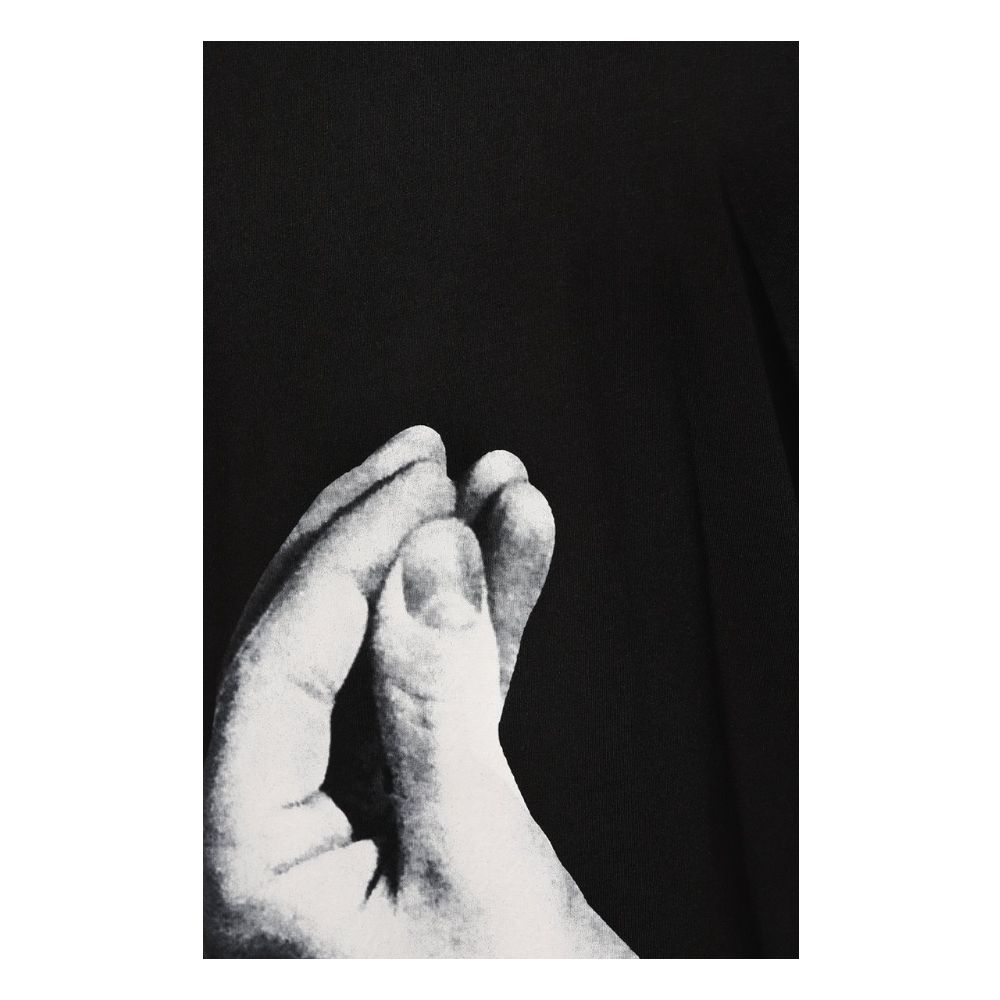 Diego Venturino Black Cotton T-Shirt