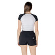Converse Black And White Cotton Tops & T-Shirt