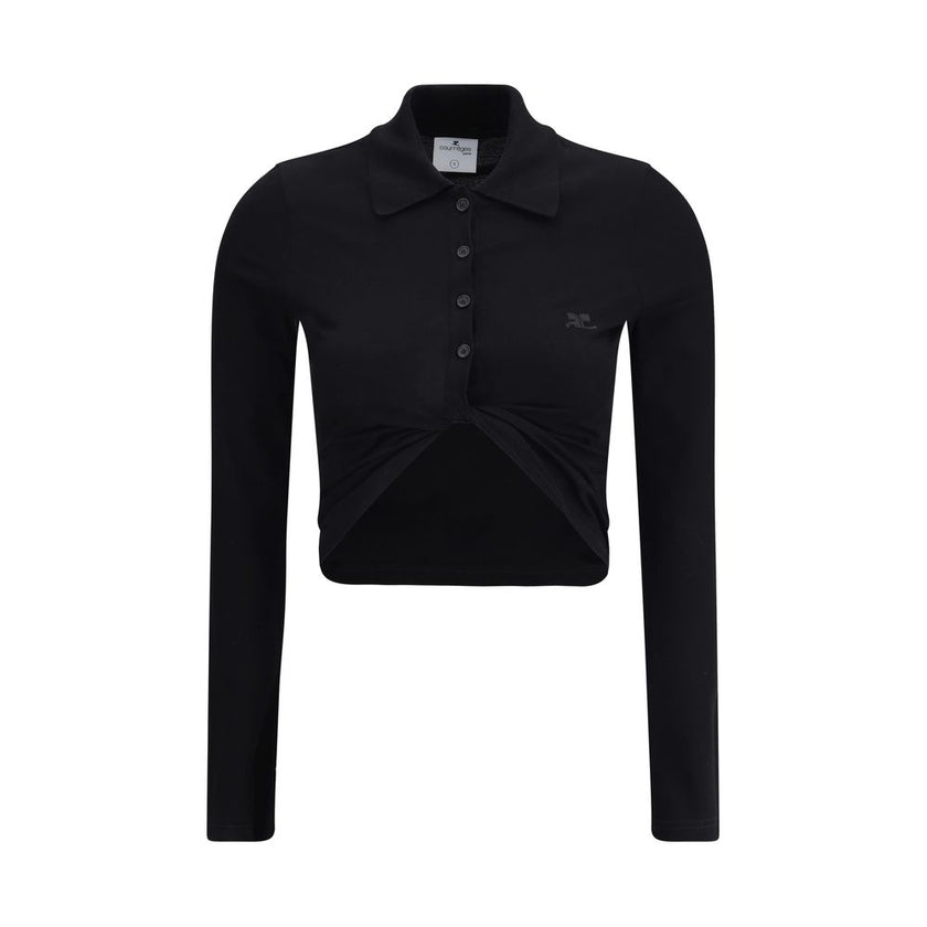 Courrėges Courrèges Polo with twisted detail