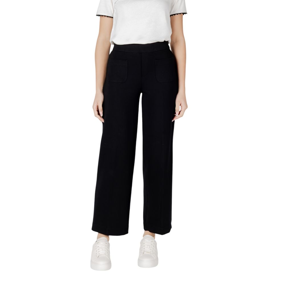 Street One Black Viscose Jeans & Pant