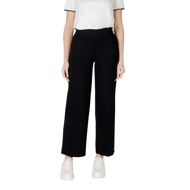 Street One Black Viscose Jeans & Pant