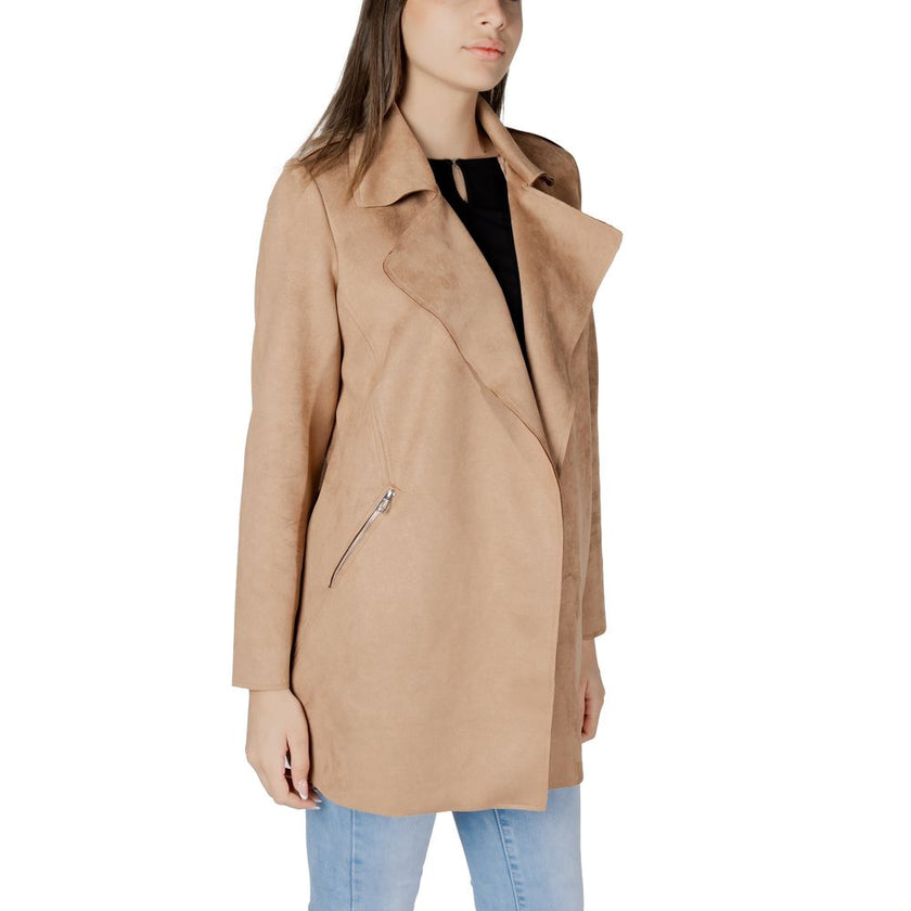 Street One Beige Polyester Jackets & Coat