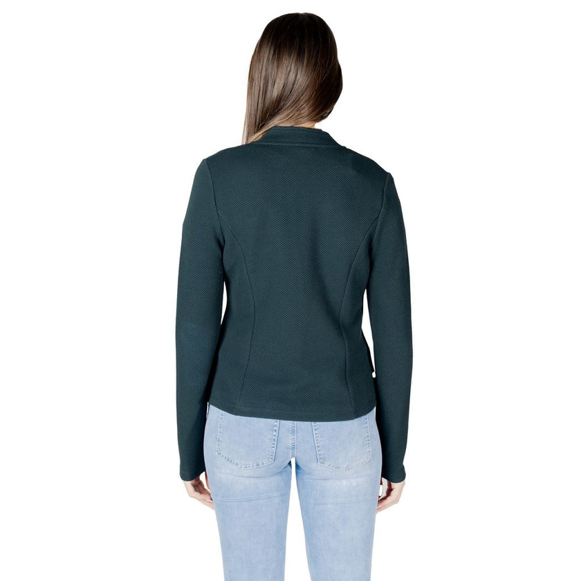 Street One Green Cotton Suits & Blazer