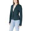 Street One Green Cotton Suits & Blazer