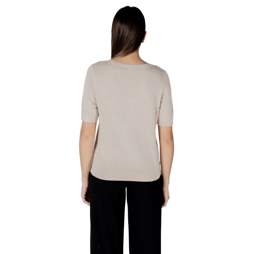 Street One Beige Viscose Tops & T-Shirt