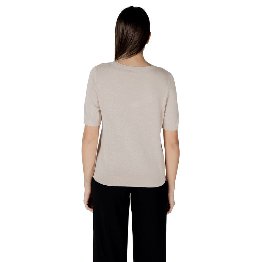 Street One Beige Viscose Tops & T-Shirt