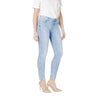 Street One Light Blue Cotton Jeans & Pant