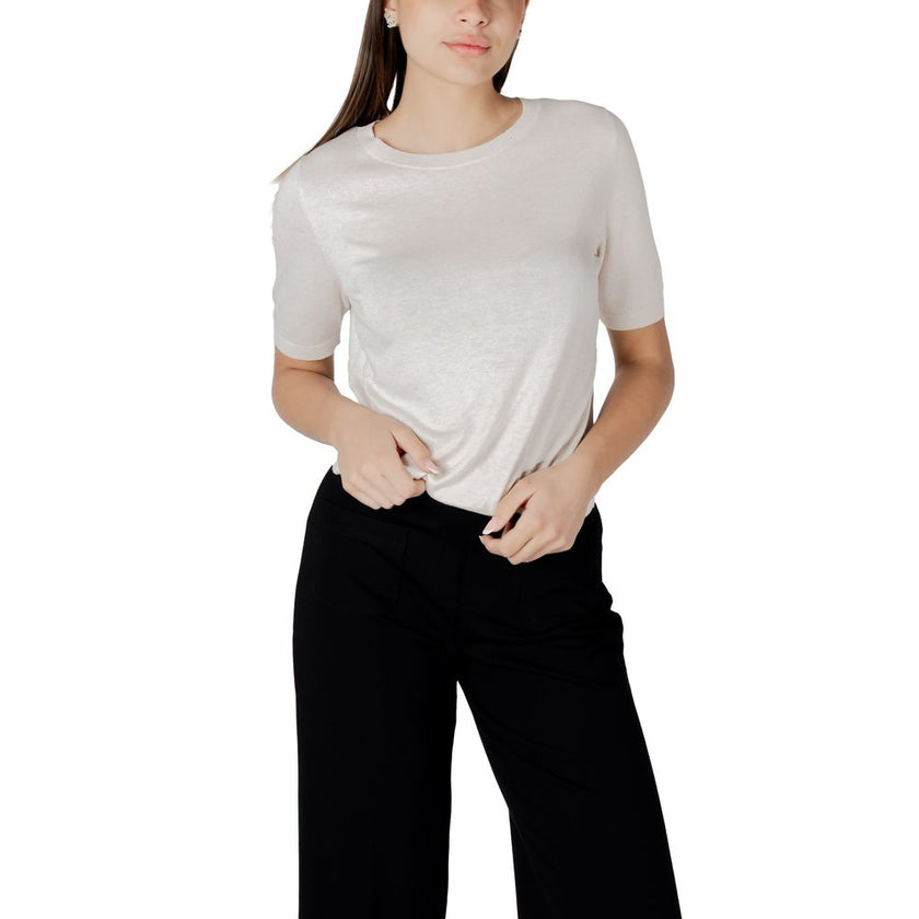 Street One Beige Viscose Tops & T-Shirt