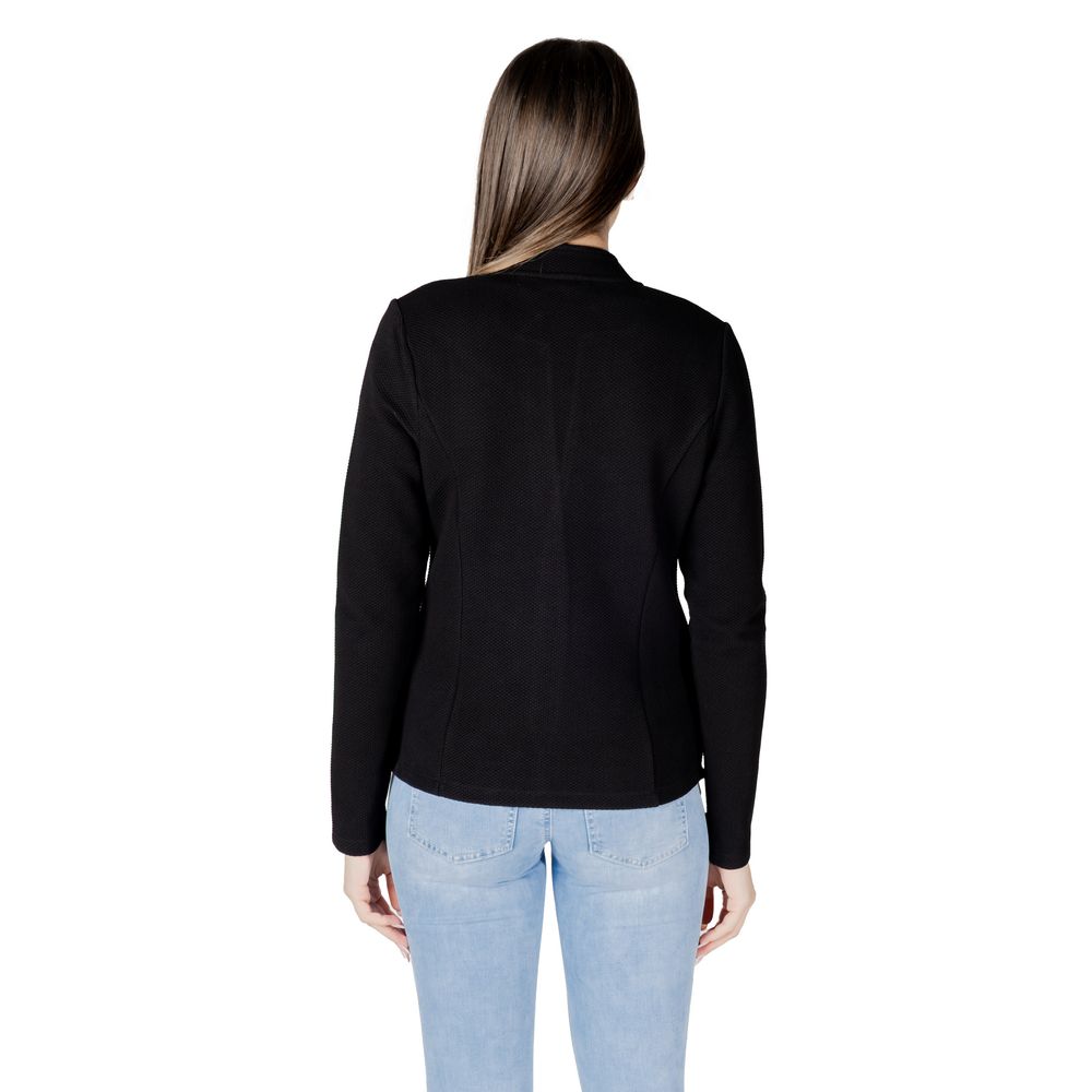 Street One Black Cotton Suits & Blazer