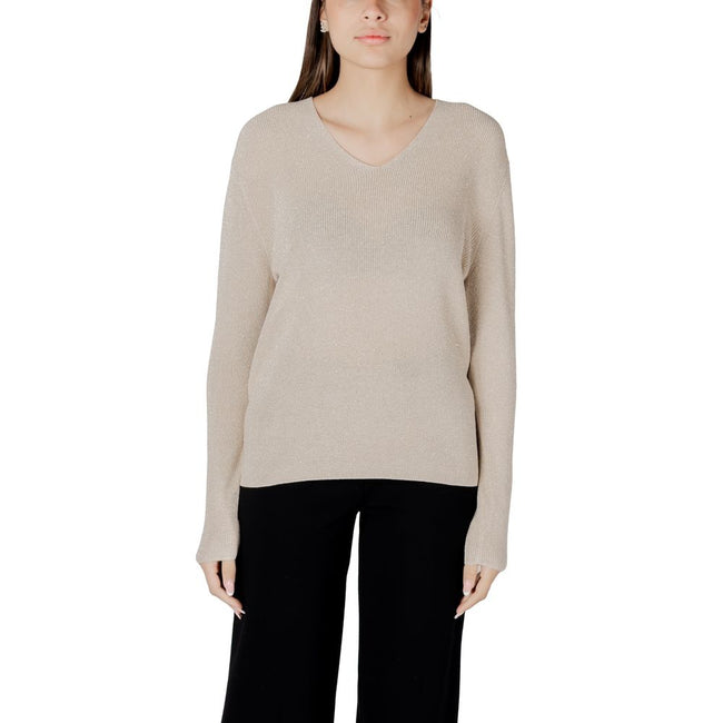 Street One Gold Cotton Tops & T-Shirt