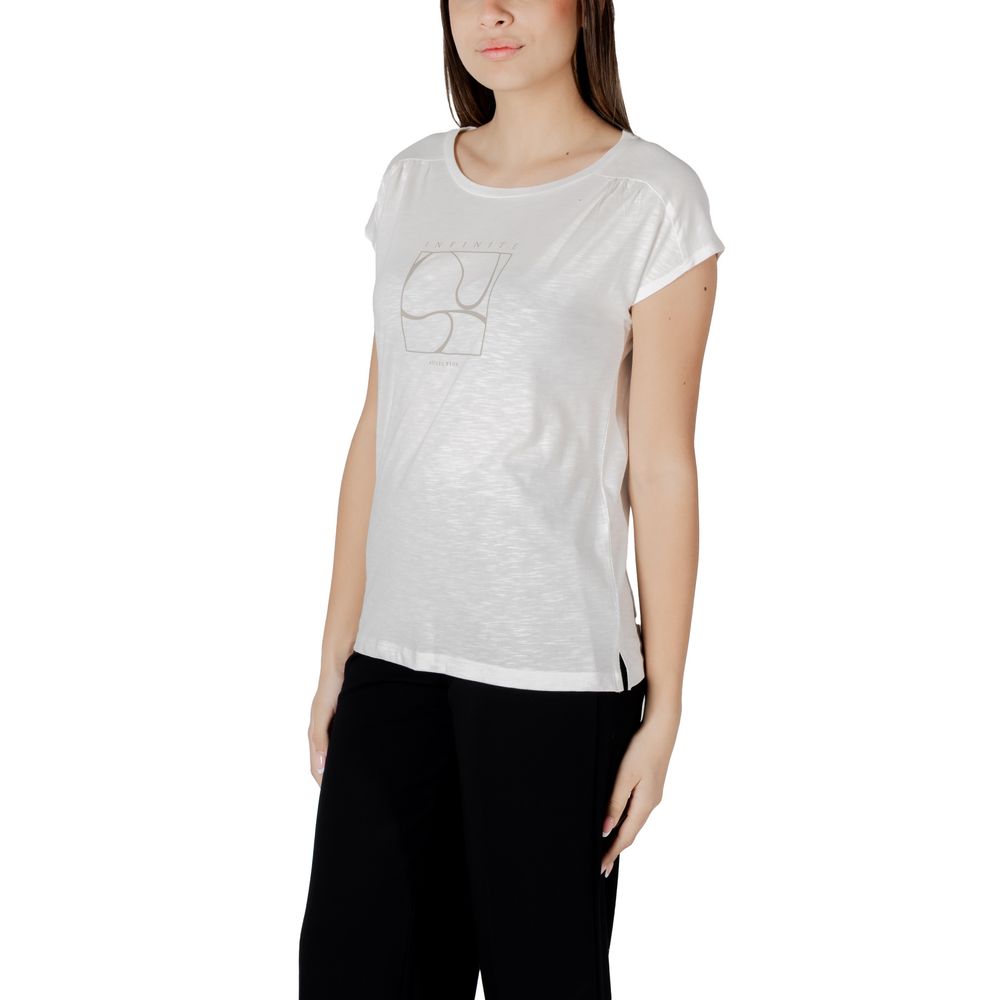 Street One White Cotton Tops & T-Shirt