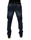 Dolce & Gabbana Blue Washed Cotton Stretch Skinny Denim Jeans