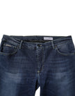 Dolce & Gabbana Blue Washed Cotton Stretch Skinny Denim Jeans