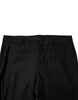 Dolce & Gabbana Black Virgin Wool MenSkinny Dress Formal Pants