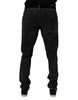 Dolce & Gabbana Black Cotton Stretch Men Skinny Denim Jeans