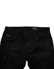 Dolce & Gabbana Black Cotton Tattered Skinny Men Denim Jeans
