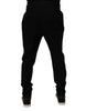 Dolce & Gabbana Black Cotton Stretch Skinny Pants