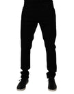 Dolce & Gabbana Black Cotton Stretch Slim Fit Men Denim Jeans