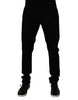 Dolce & Gabbana Black Cotton Stretch Slim Fit Men Denim Jeans