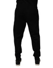 Dolce & Gabbana Black Cotton Blend Jogger Sweatpants Pants
