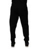 Dolce & Gabbana Black Cotton Blend Jogger Sweatpants Pants