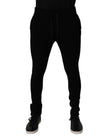 Dolce & Gabbana Black Cashmere Jogger Men Sweatpants Pants