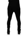 Dolce & Gabbana Black Cashmere Jogger Men Sweatpants Pants