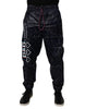 Dolce & Gabbana Dark Blue DG Game Print Cotton Jogger Pants